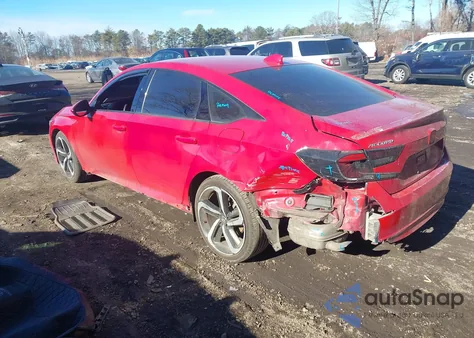 2019 Honda Accord Sport from USA, damaged, VIN 1HGCV1F34KA119898
